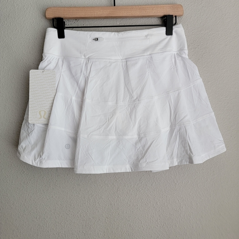 Lululemon Pace Rival Skirt (Tall) in White size 4 NWT - Picture 6 of 10